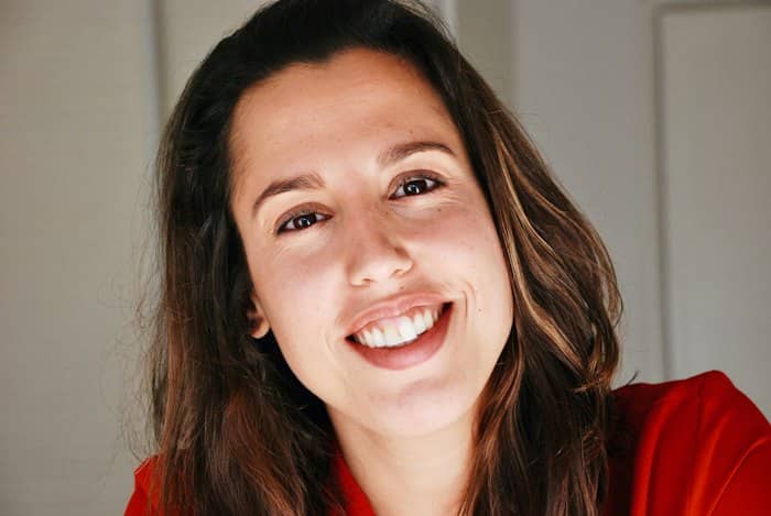 Maya Ellison, smiling